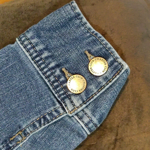 Denim Jacket - Charter Club - Picture 7 of 8